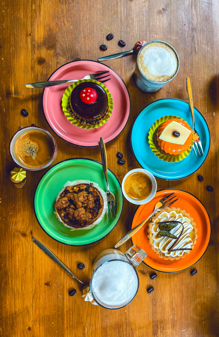 La Mesa desserts en koffie